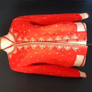 Orange  summer blazer